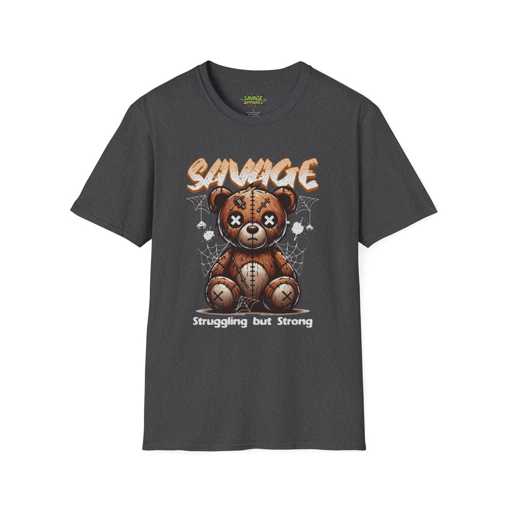 Savage Apparel – “Struggling but Strong” Bear Tee