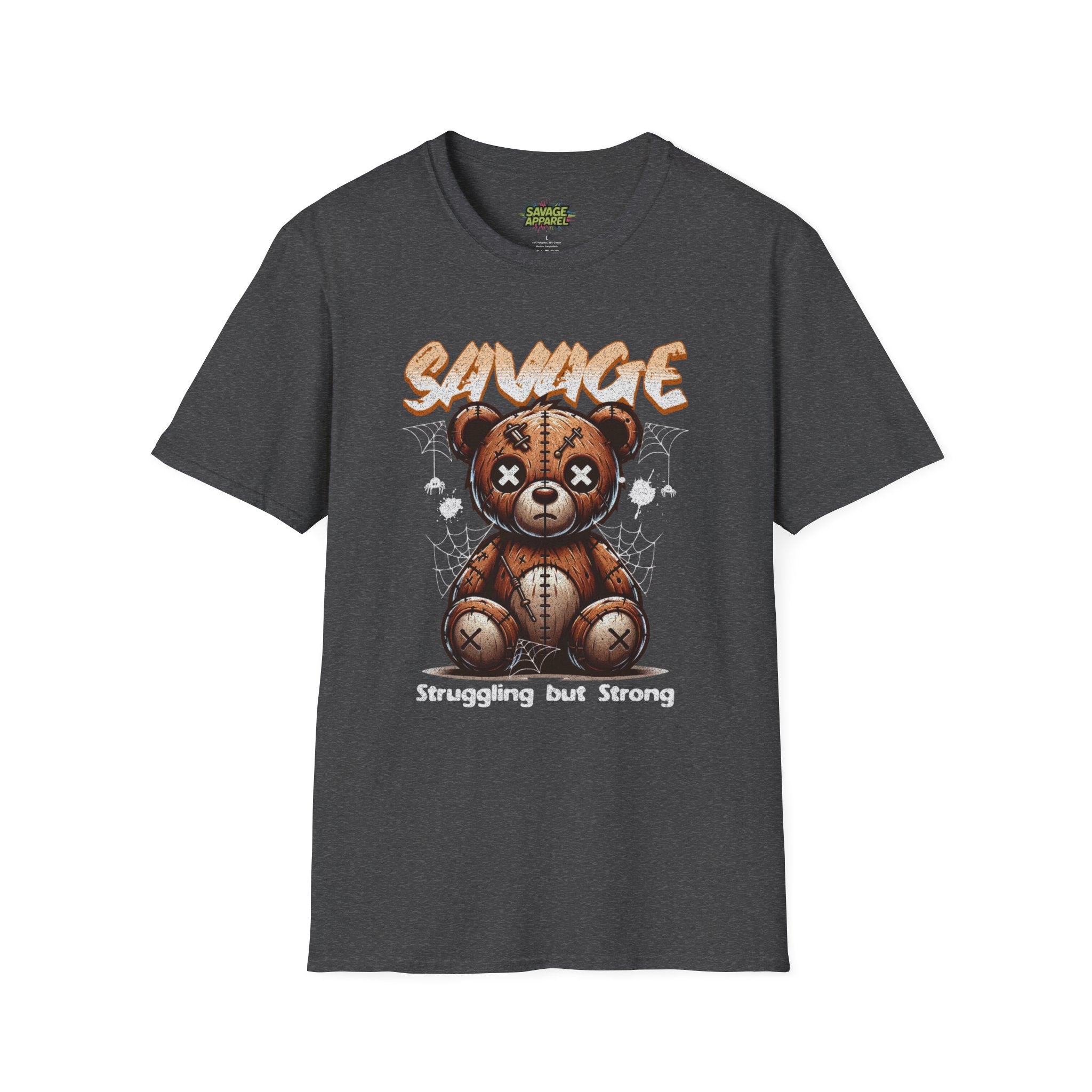 Savage Apparel – “Struggling but Strong” Bear Tee