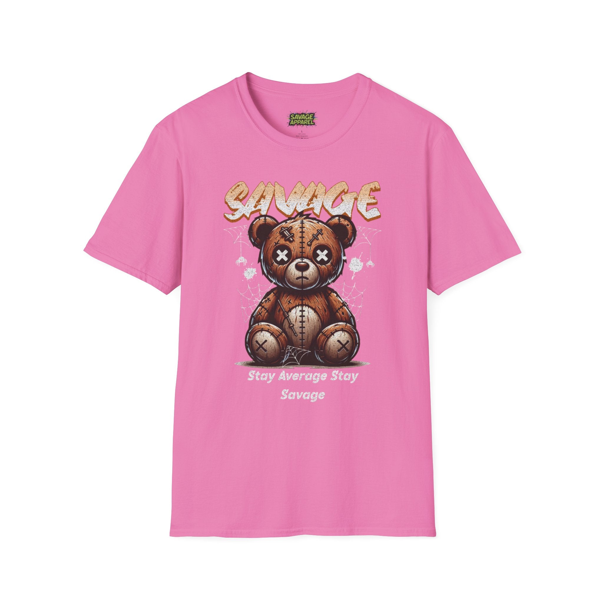 Savage Apparel – “Stay Average, Stay Savage” Bear Tee