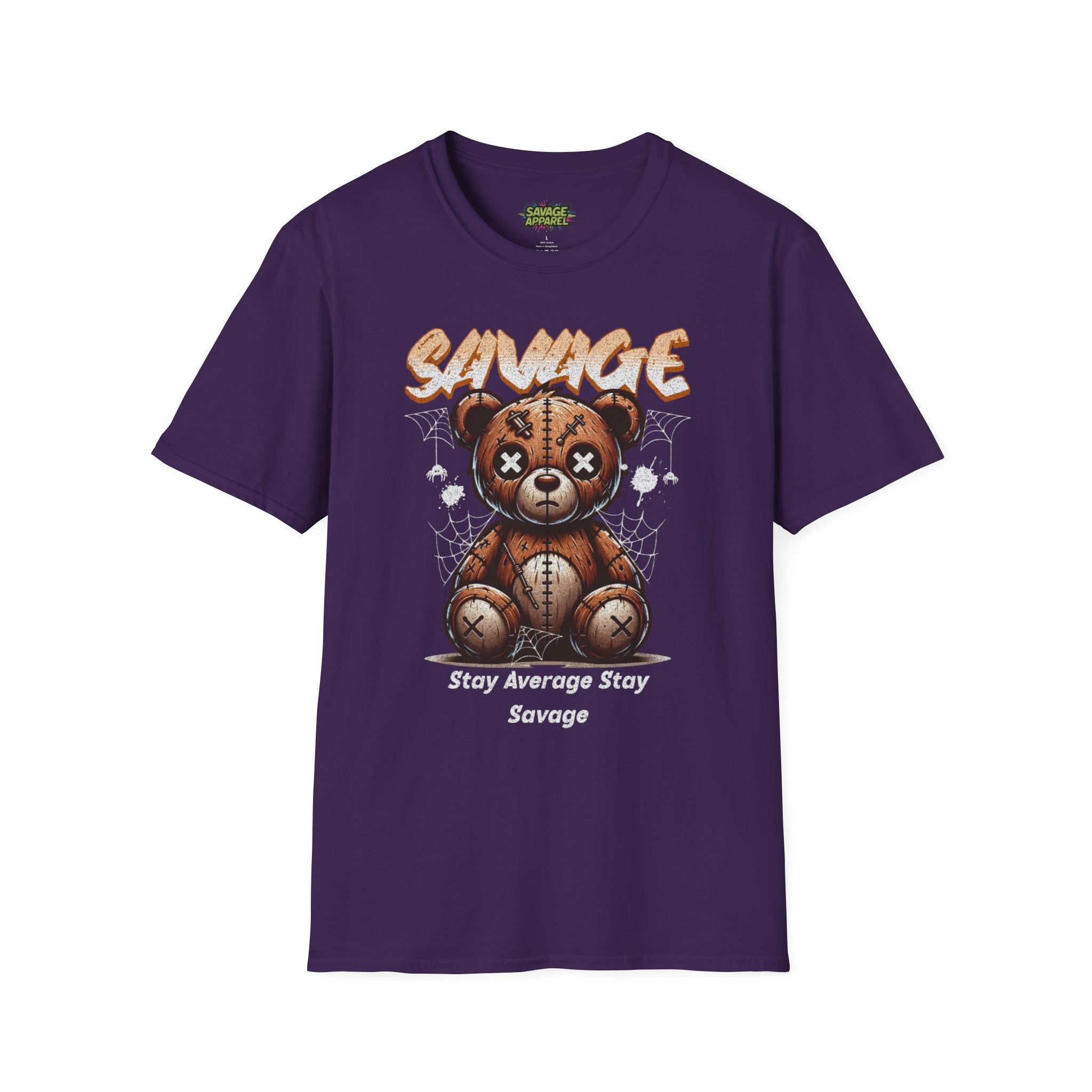 Savage Apparel – “Stay Average, Stay Savage” Bear Tee