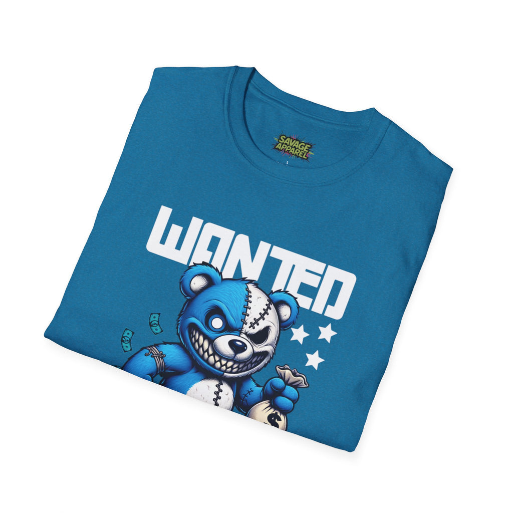 Savage Wear “Wanted Dead or Alive” Angry Bear Tee