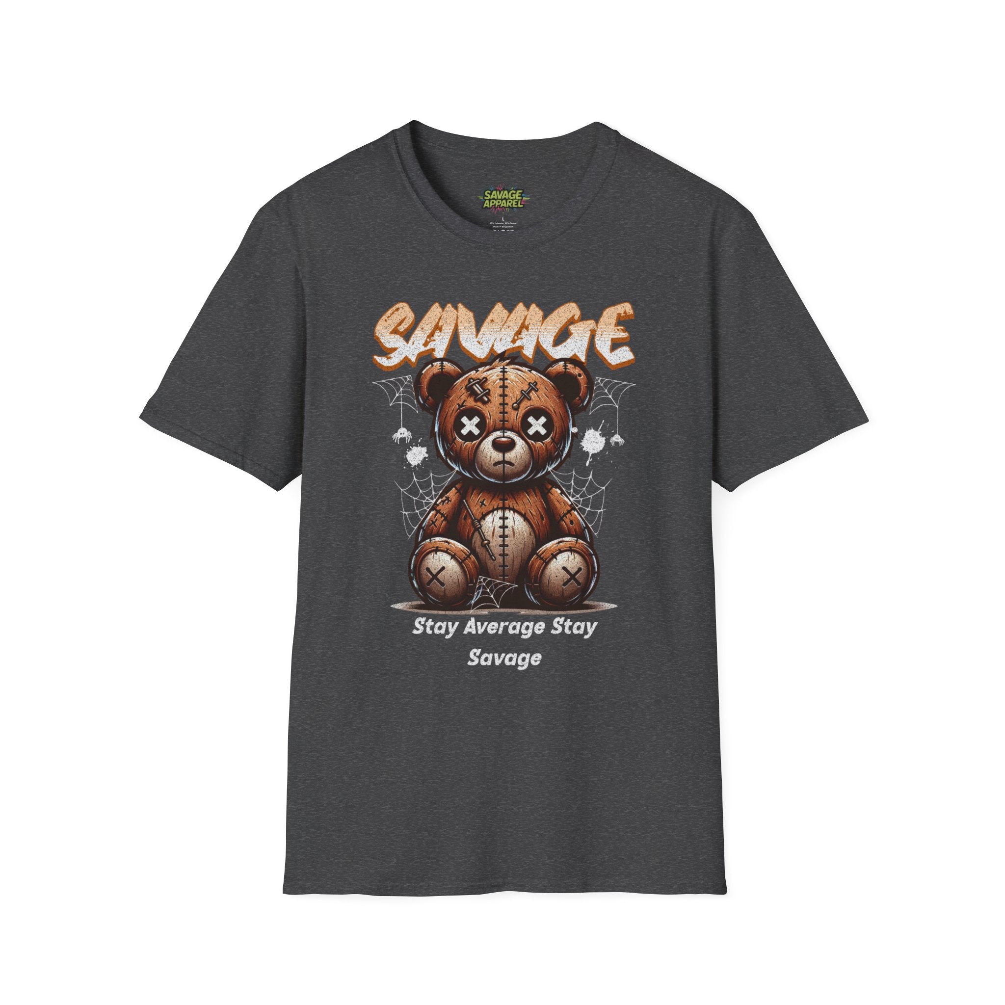 Savage Apparel – “Stay Average, Stay Savage” Bear Tee