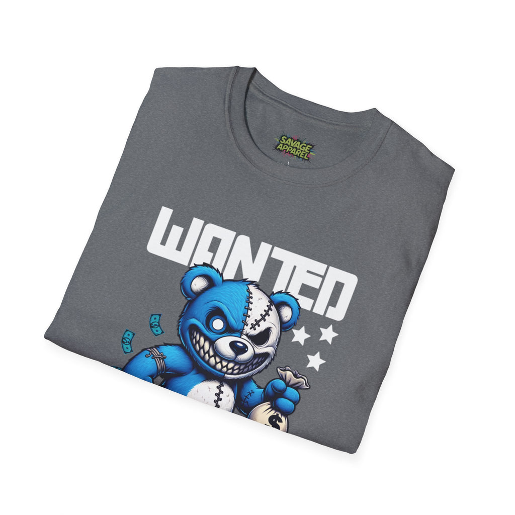 Savage Wear “Wanted Dead or Alive” Angry Bear Tee