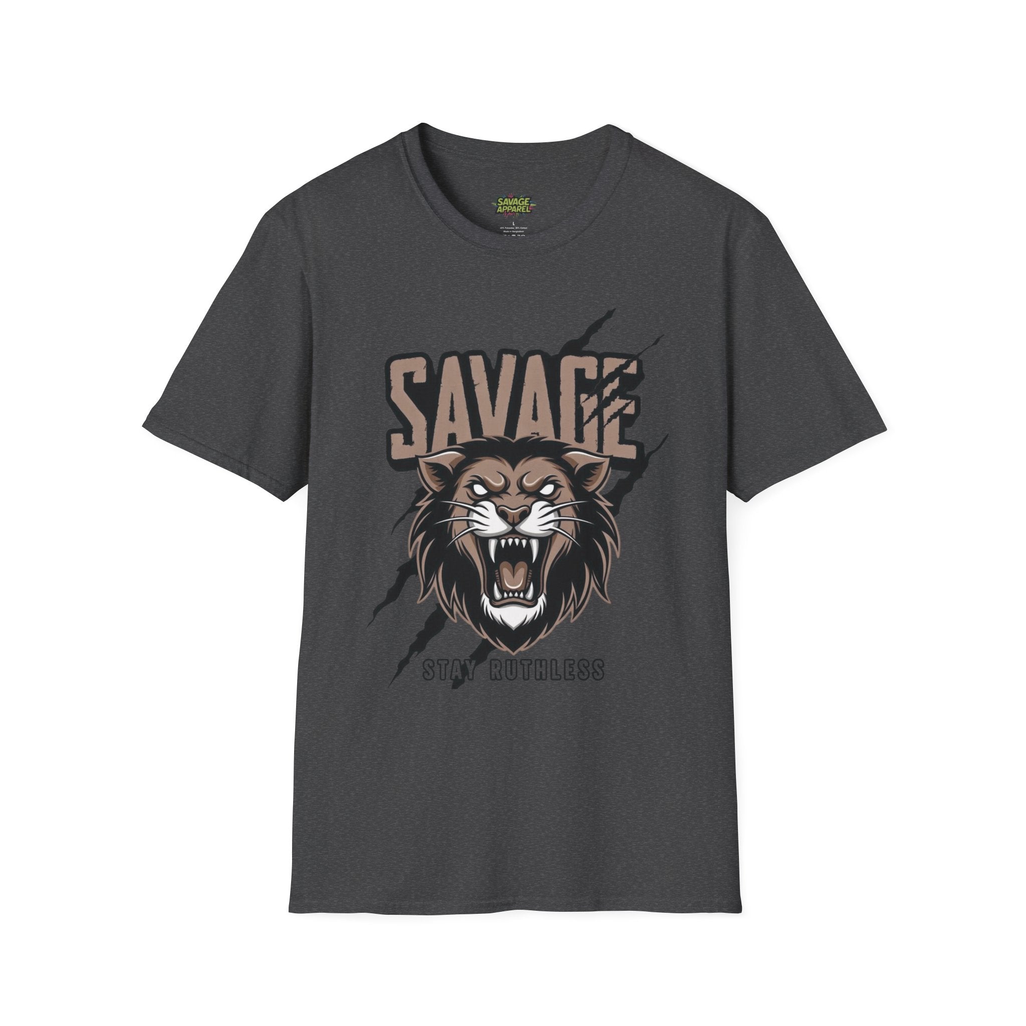 Savage Lion Graphic T-Shirt