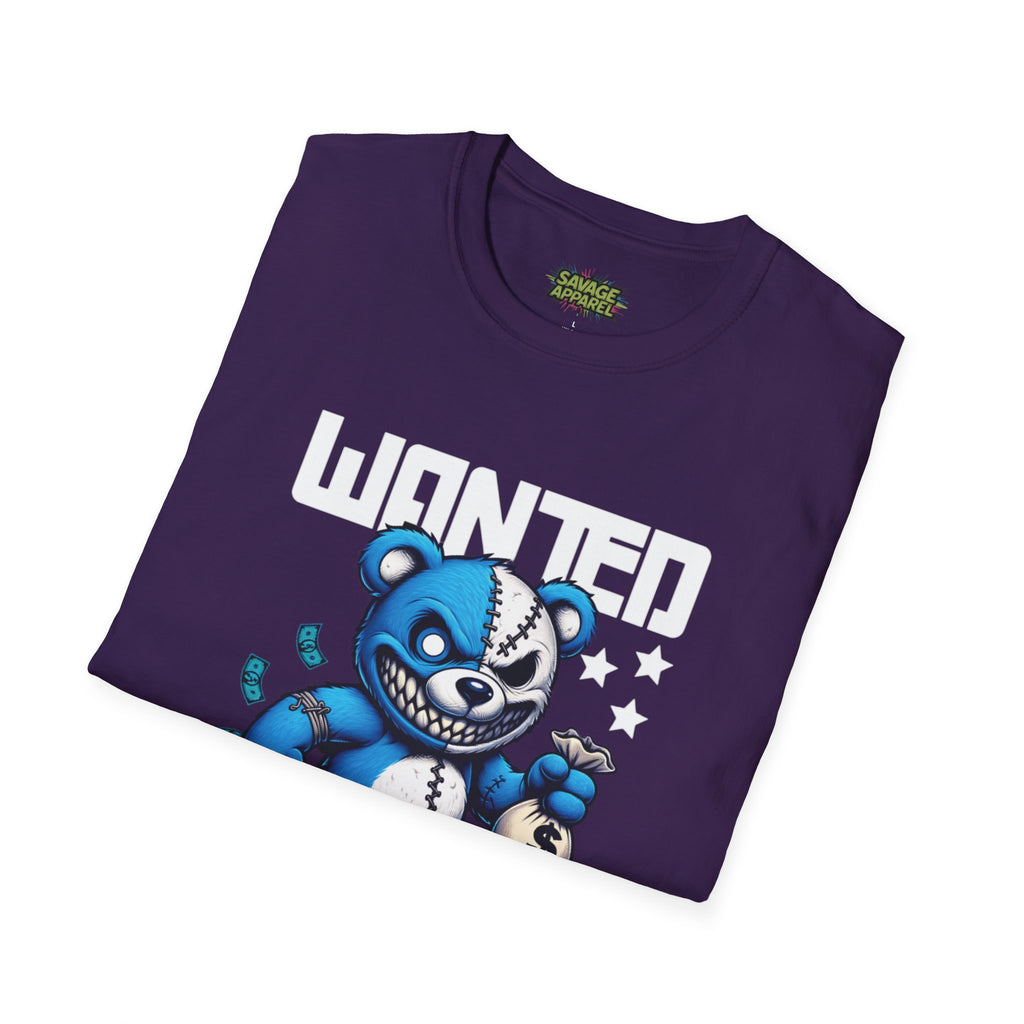 Savage Wear “Wanted Dead or Alive” Angry Bear Tee