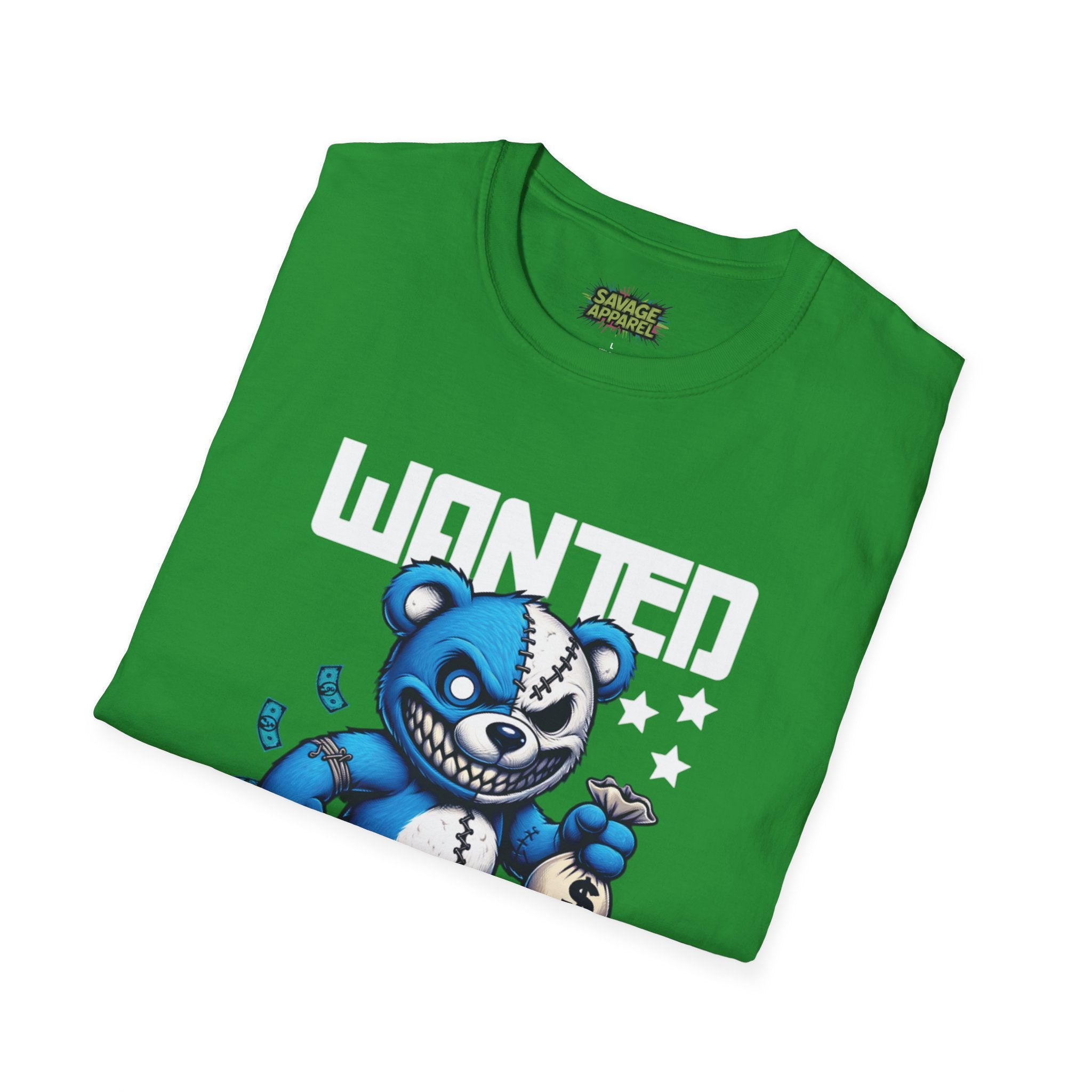 Savage Wear “Wanted Dead or Alive” Angry Bear Tee