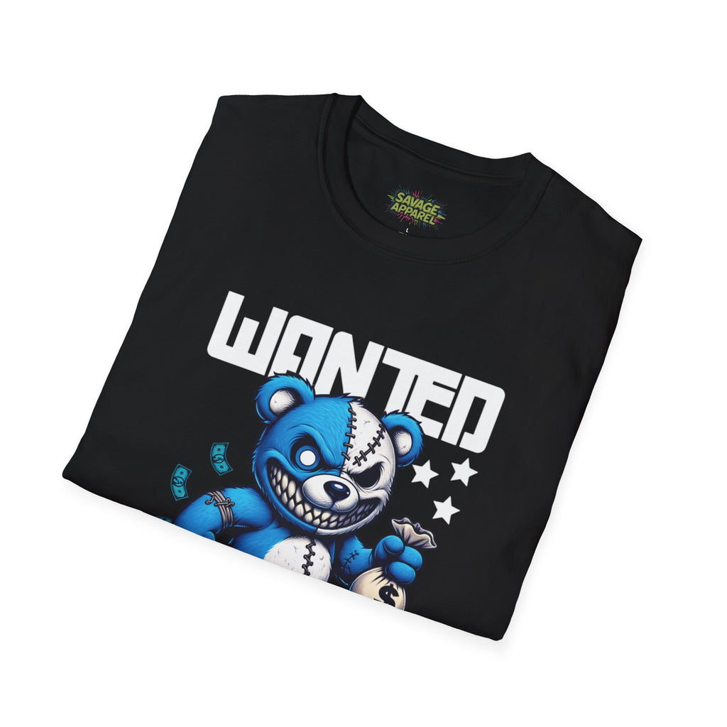 Savage Wear “Wanted Dead or Alive” Angry Bear Tee