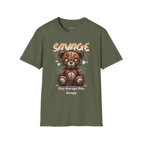 Savage Apparel – “Stay Average, Stay Savage” Bear Tee