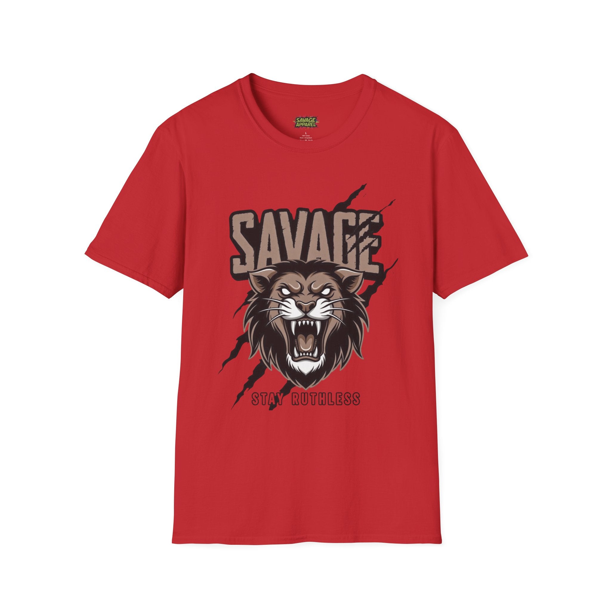 Savage Lion Graphic T-Shirt