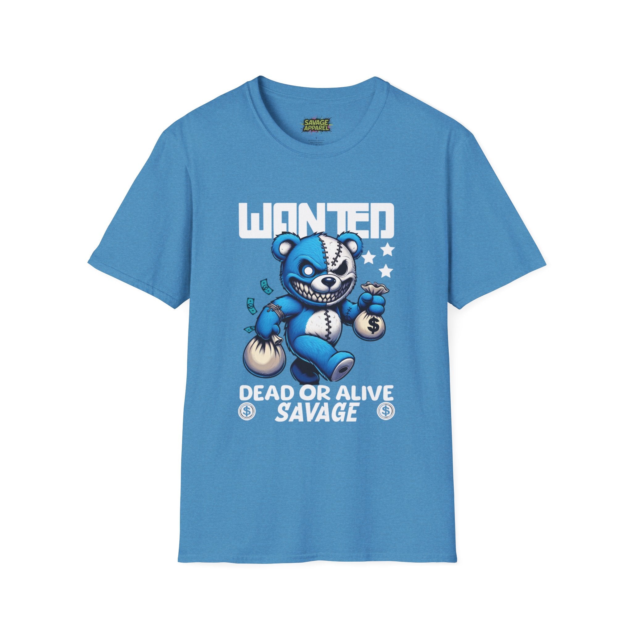 Savage Wear “Wanted Dead or Alive” Angry Bear Tee