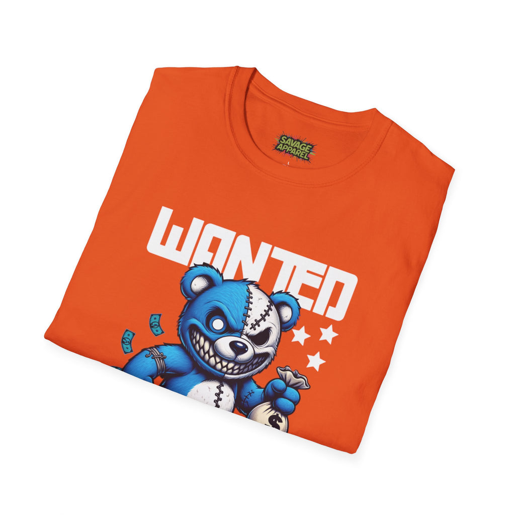 Savage Wear “Wanted Dead or Alive” Angry Bear Tee
