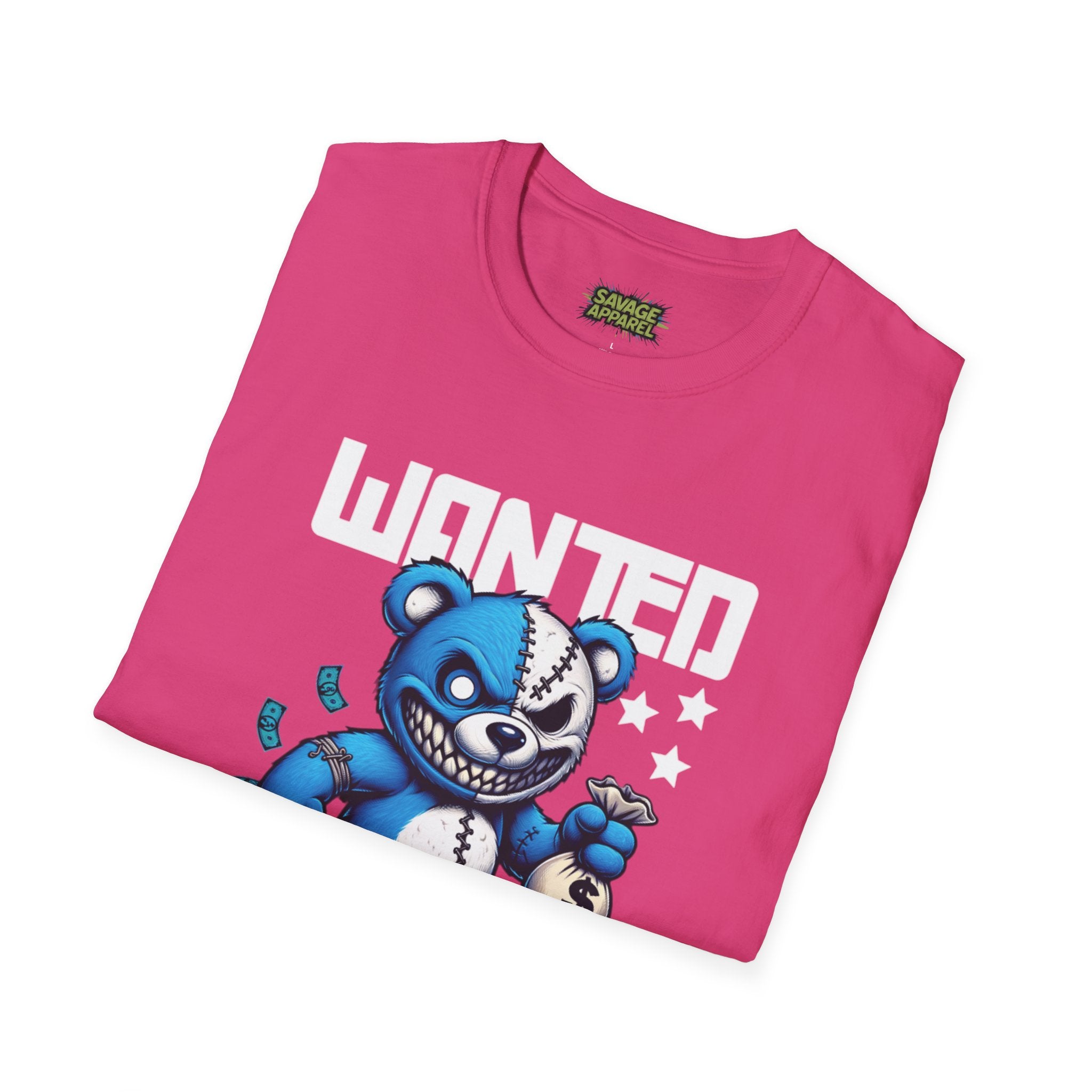 Savage Wear “Wanted Dead or Alive” Angry Bear Tee
