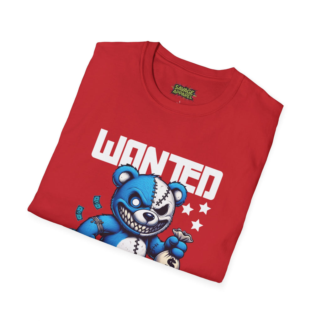 Savage Wear “Wanted Dead or Alive” Angry Bear Tee