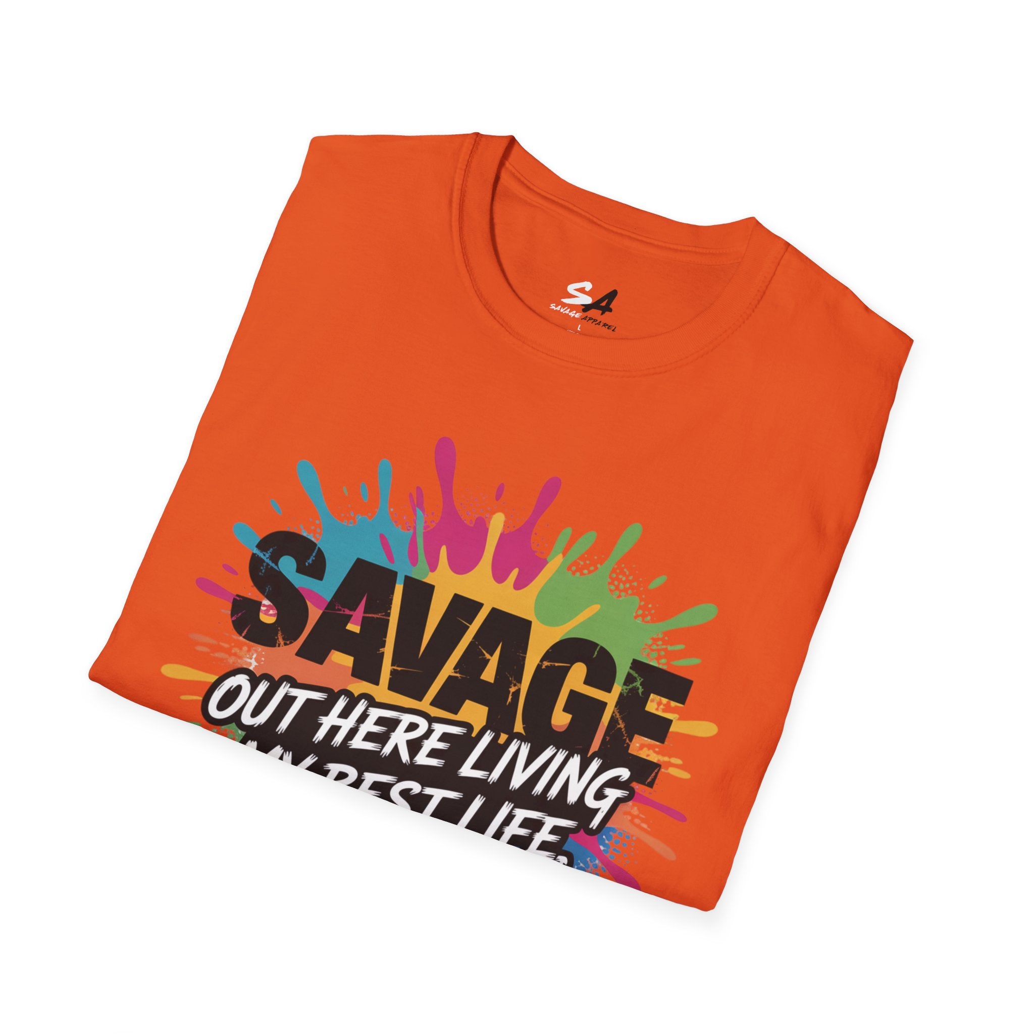 Savage Living My Best Life Tee
