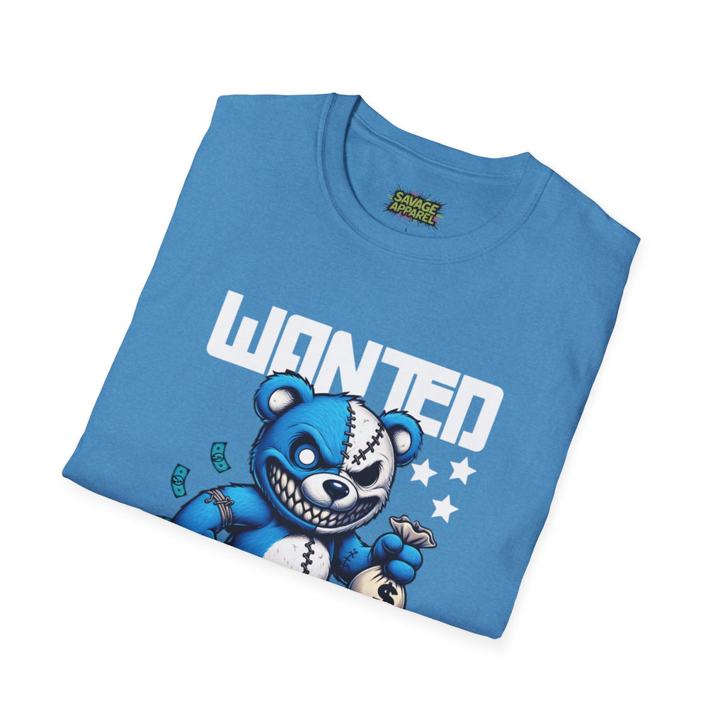 Savage Wear “Wanted Dead or Alive” Angry Bear Tee