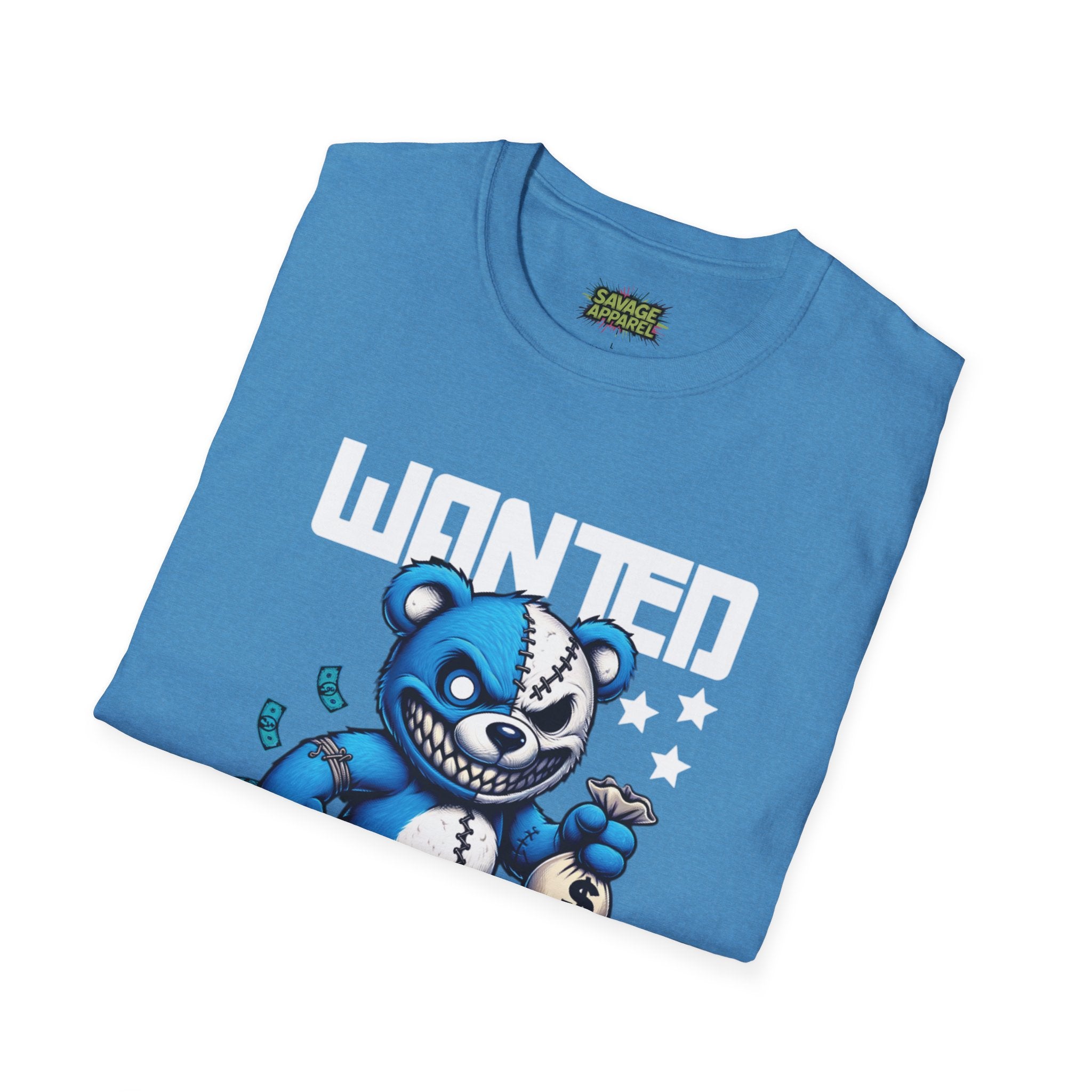 Savage Wear “Wanted Dead or Alive” Angry Bear Tee