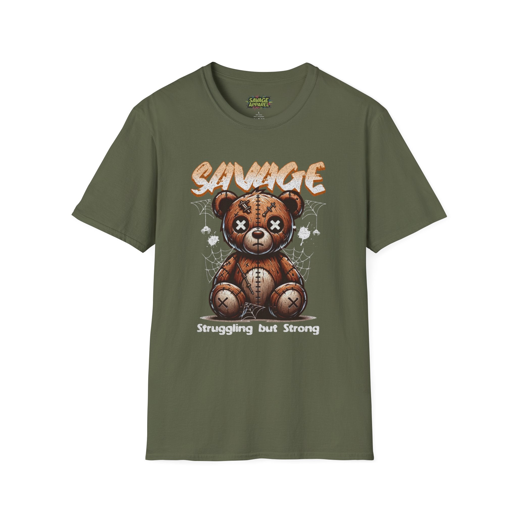 Savage Apparel – “Struggling but Strong” Bear Tee