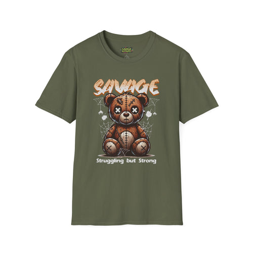 Savage Apparel – “Struggling but Strong” Bear Tee
